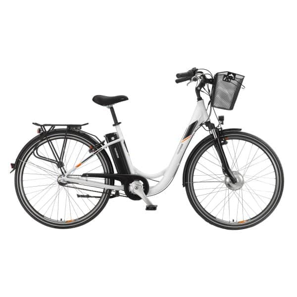 Telefunken Alu City E-Bike 28" Multitalent RC840 7-Gang Nabenschaltung reinweiß