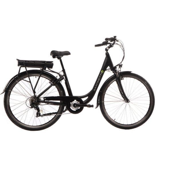 Saxonette Citybike Advanced Sport schwarz matt