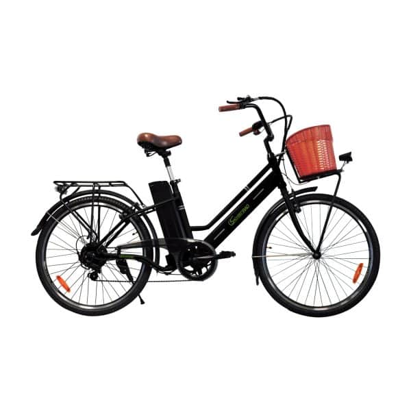 Sachsenrad Vintage Design City E-Bike C1 inkl. Korb