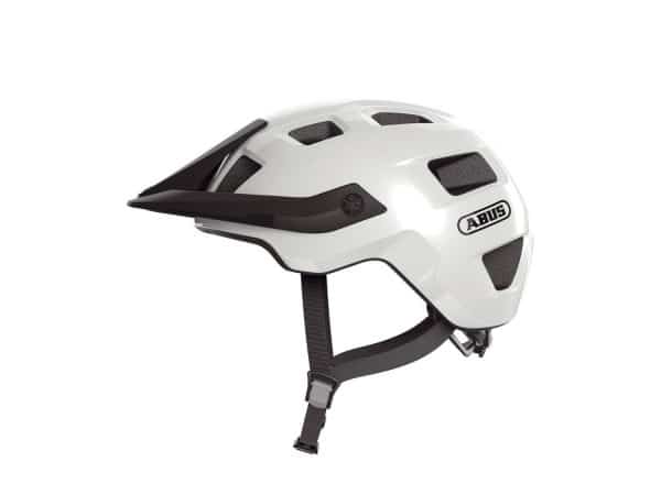 Abus MoTrip MTB Helm | 51-55 cm | shiny white