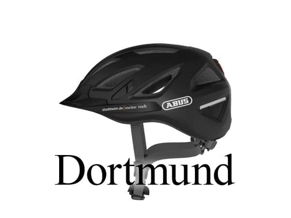 Abus Urban-I V3 Stadthelm schwarz | 52-58 cm | Dortmund schwarz