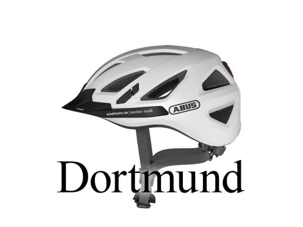 Abus Urban-I V3 Stadthelm weiß | 56-61 cm | Dortmund weiß