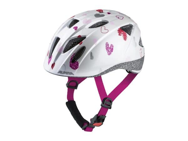 Alpina Ximo Helm | 47-51 cm | white heart