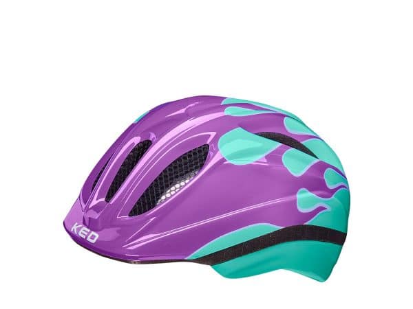 KED Meggy Trend II Kinderhelm | 52-58 cm | flame lilac mint