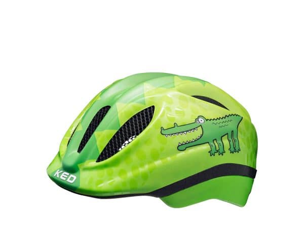 KED Meggy Trend II Kinderhelm | 49-55 cm | green croco