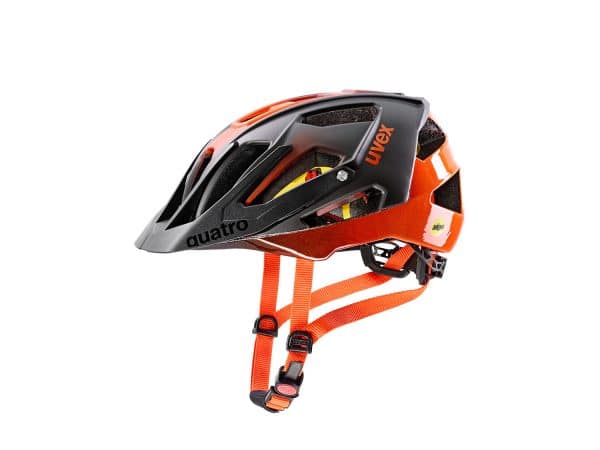 Uvex Quatro CC MIPS Helm | 52-57 cm | titan orange