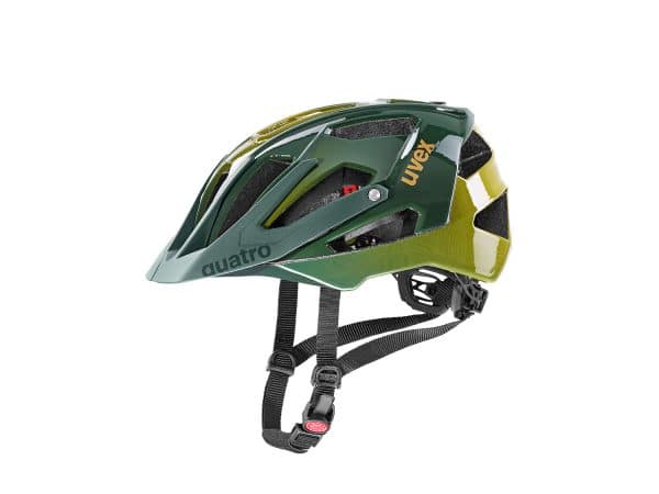 Uvex Quatro MTB Helm | 56-61 cm | forest mustard