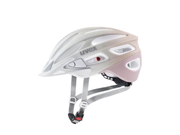 Uvex True CC Helm | 52-56 cm | sand/dust rose mat