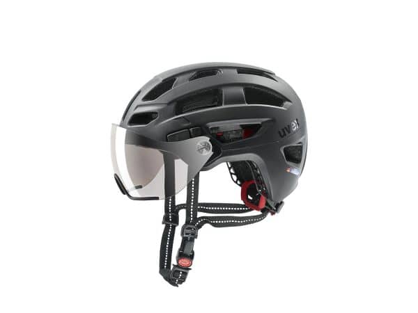 Uvex Finale Visor | 52-57 cm | black matt