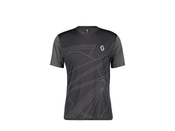 Scott Trail Flow KA-Shirt | L | black dark grey