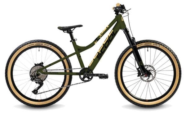 S'cool e-troX race 24-9S E-Bike Grün Modell 2022