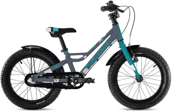 S'cool faXe 16-3S Kinderfahrrad Grau Modell 2022