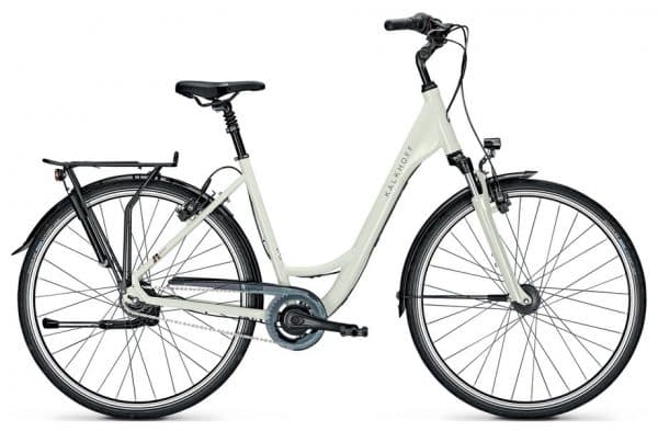 Kalkhoff Agattu 8R HS Citybike Weiß Modell 2021