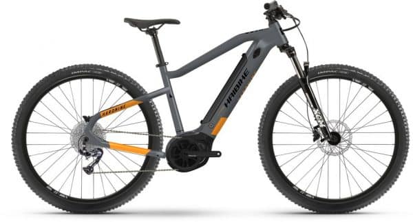 Haibike HardNine 4 E-Bike Grau Modell 2022