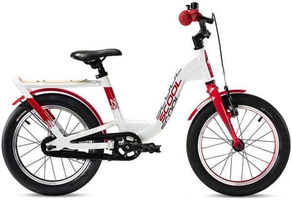 S'cool niXe Evo 16 Kinderfahrrad Weiß Modell 2021