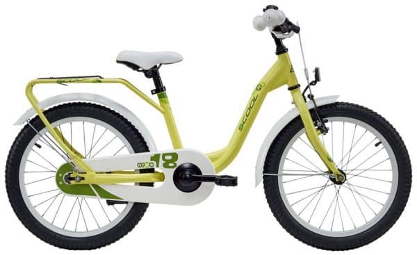 S'cool niXe Steel 18 Kinderfahrrad Grün Modell 2019