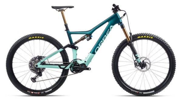 Orbea Rise M-Team E-Bike Blau Modell 2021