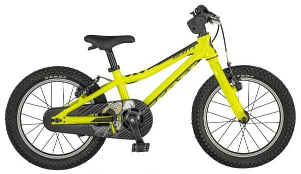 Scott Scale 16 Kinderfahrrad Gelb Modell 2022