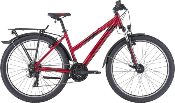 Hercules Spyder 21 Jugendfahrrad Rot Modell 2022