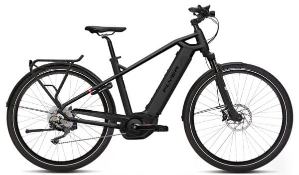 Flyer Upstreet4 7.10 - Kiox E-Bike Schwarz Modell 2019