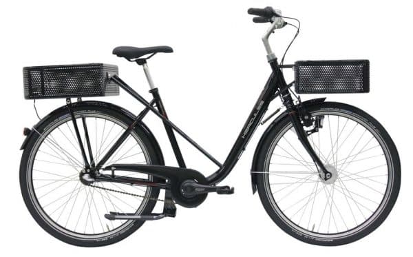 Hercules Cargo City 3-G Citybike Schwarz Modell 2018