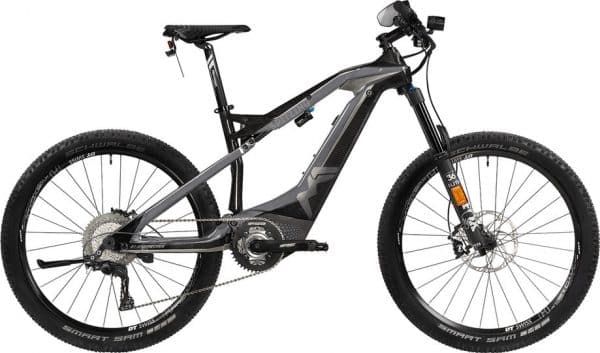 M1-Sporttechnik Spitzing Evolution S-Pedelec E-Bike Grau Modell 2020