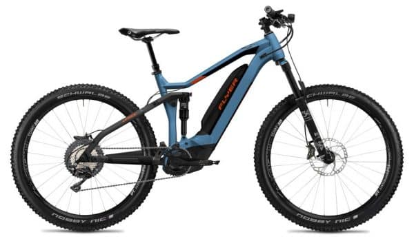 Flyer Uproc4 8.70 - D0 - Supernova E-Bike Blau Modell 2020