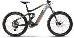 Haibike XDURO Nduro 8.0 Flyon E-Bike Silber Modell 2021