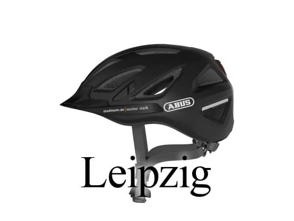 Abus Urban-I V3 Stadthelm schwarz | 56-61 cm | Leipzig schwarz