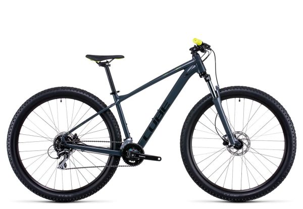 Cube Aim Pro 2022 | 29 Zoll | grey´n´flashyellow | 24 Zoll Radgröße