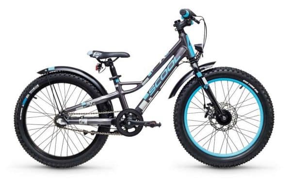 S'cool faXe 20-3 S Kinderfahrrad Grau Modell 2021