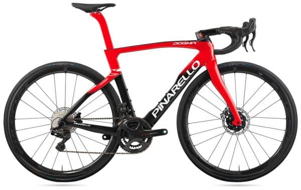 Pinarello Dogma F - Super Record EPS - Fulcrum Speed Lite 40 Rennrad Rot Modell 2022