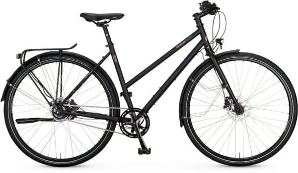 VSF-fahrradmanufaktur T-500 Disc Citybike Schwarz Modell 2022