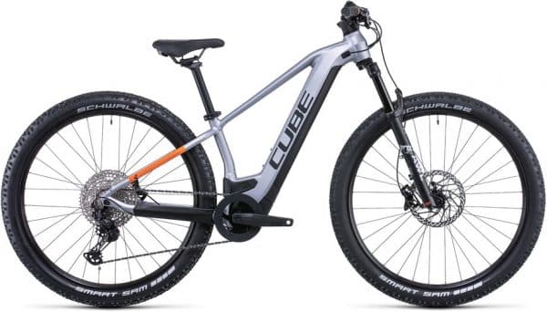 Cube Reaction Hybrid SL 29 E-Bike Silber Modell 2022