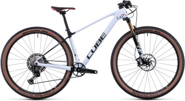 Cube Elite C:62 Pro Mountainbike Weiß Modell 2022