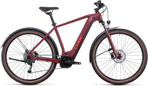 Cube Nuride Hybrid Performance 500 Allroad E-Bike Rot Modell 2022