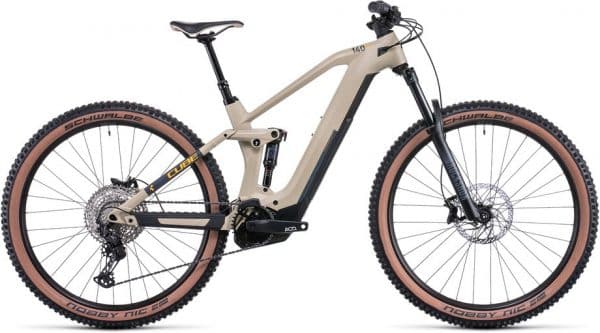 Cube Stereo Hybrid 140 HPC Race 625 E-Bike Beige Modell 2022