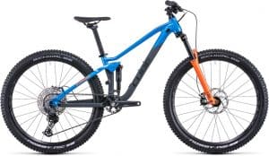 Cube Stereo 120 Rookie Mountainbike Silber Modell 2022