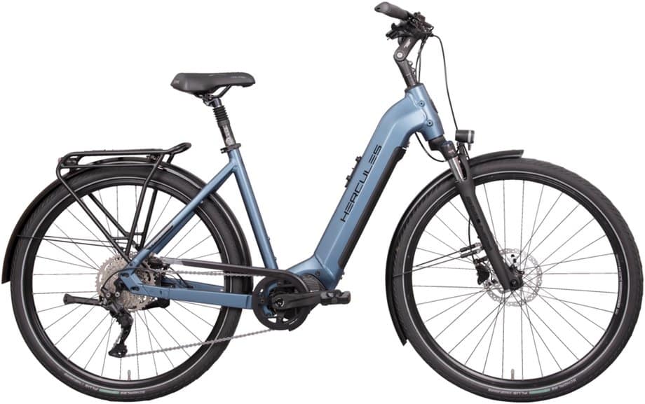 hercules e bike blau