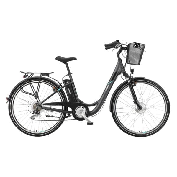 Telefunken Multitalent RC820 28" Alu City E-Bike 7-Gang Kettenschaltung anthrazit