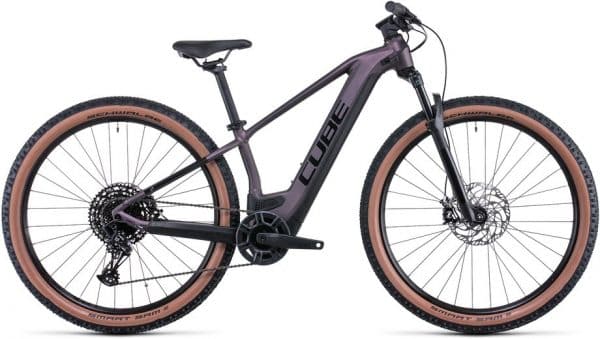 Cube Reaction Hybrid EXC 625 E-Bike Lila Modell 2022