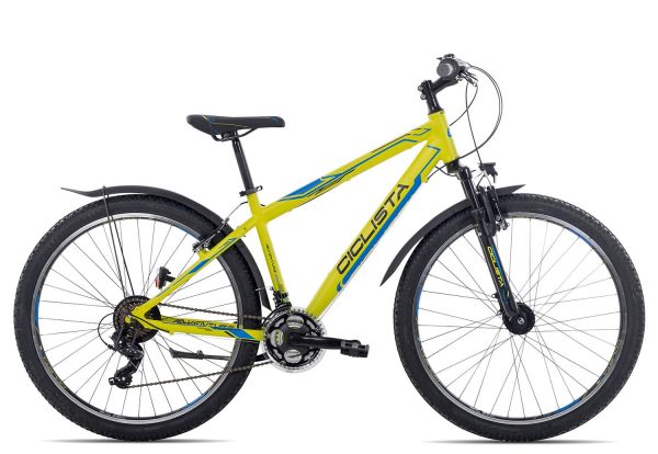 Ciclista Adventure 27.5 | 27.5 Zoll | lime black blue | 43 cm Radgröße