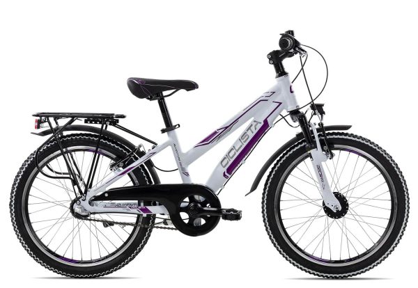 Ciclista Adventure 3 20 Trapez | 20 Zoll | white violet grey | 29 cm Radgröße