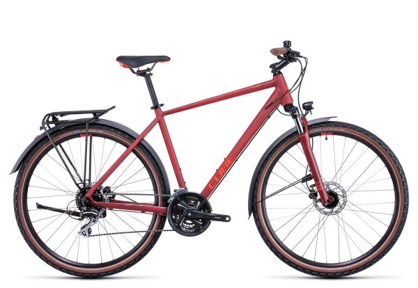 Cube Nature Allroad 2022 | 28 Zoll | darkred´n´red | 54 cm Radgröße