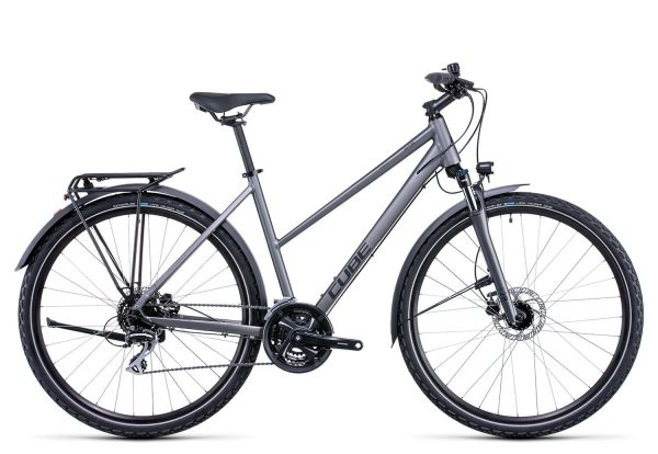 Cube Nature Allroad Trapez 2022 | 28 Zoll | graphite´n´black | 50 cm Radgröße