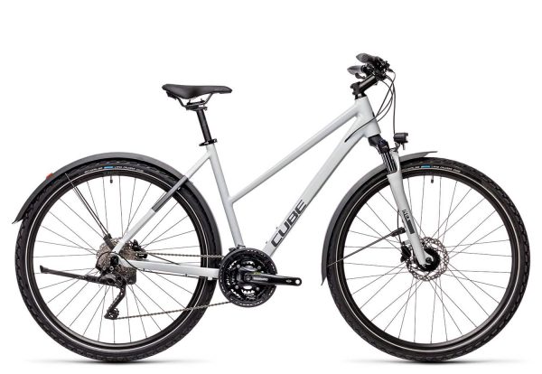 Cube Nature Pro Allroad Trapez | 28 Zoll | grey´n´iridium | 46 cm Radgröße