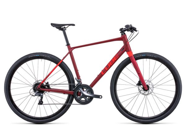 Cube SL Road 2022 | 28 Zoll | darkred´n´red | 56 cm Radgröße