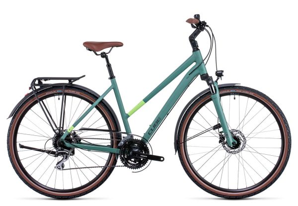 Cube Touring ONE Trapez 2022 | 28 Zoll | green´n´sharpgreen | 54 cm Radgröße