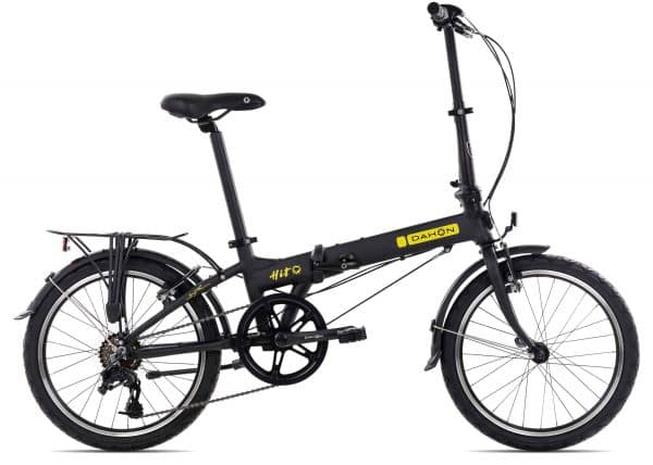 Dahon Hit 2022 | 20 Zoll | schwarz gelb | unisize Radgröße