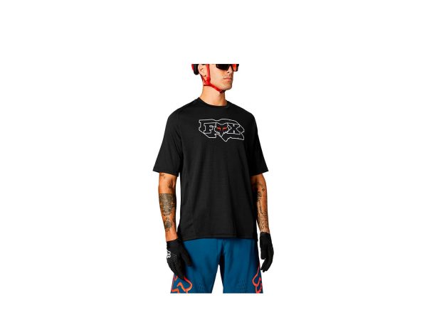 Fox Racing Defend Kurzarm Jersey | XL | black